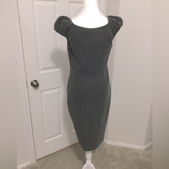 Lindy Bop Marina Dress Polka Dot Size M - Picture 3 of 11